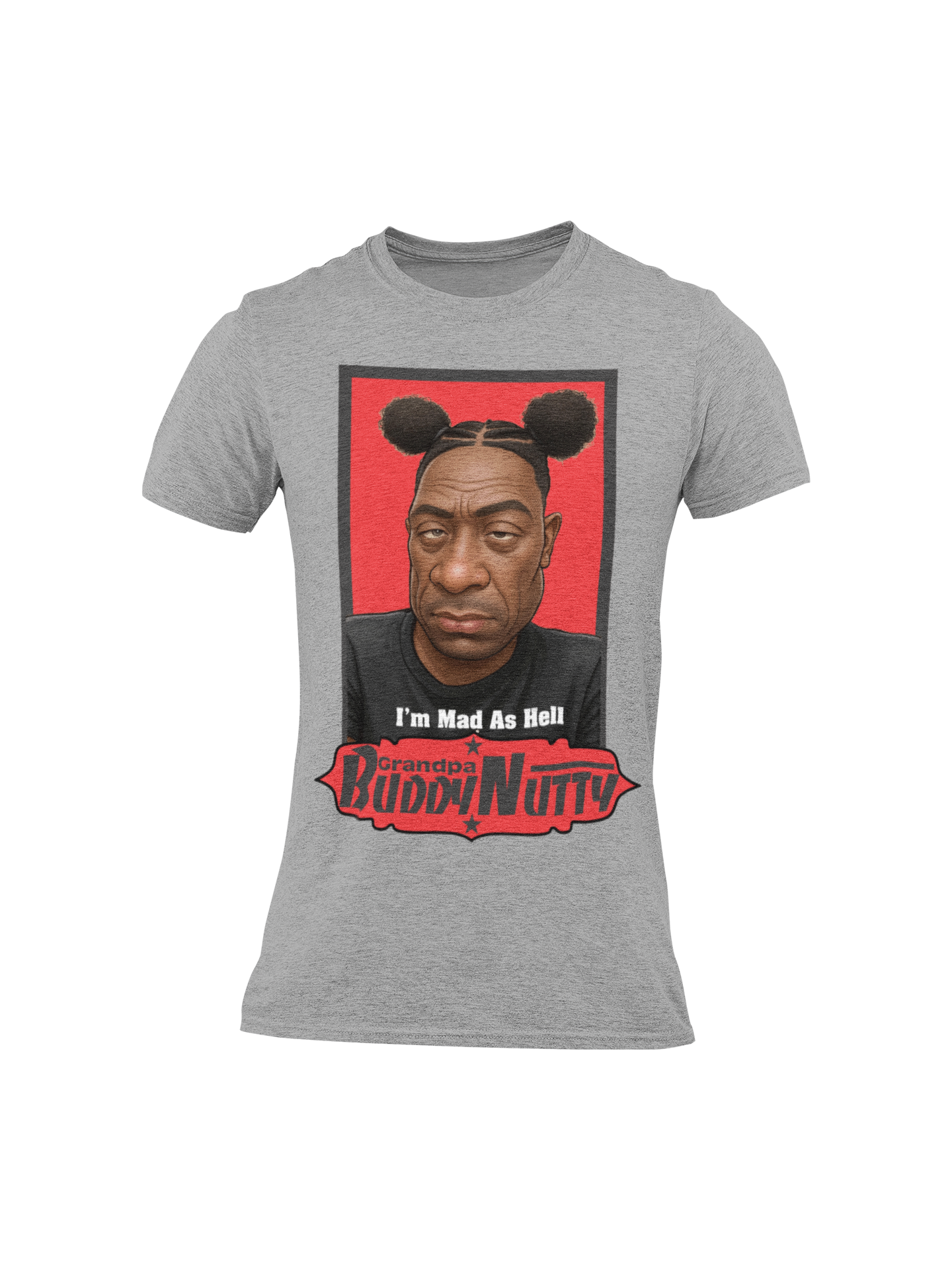 537-BuddyNutty T-Shirt (Grey)