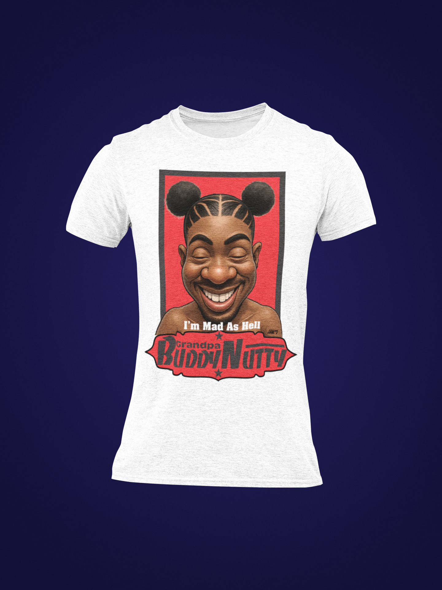 513-BuddyNutty T-Shirt (White)