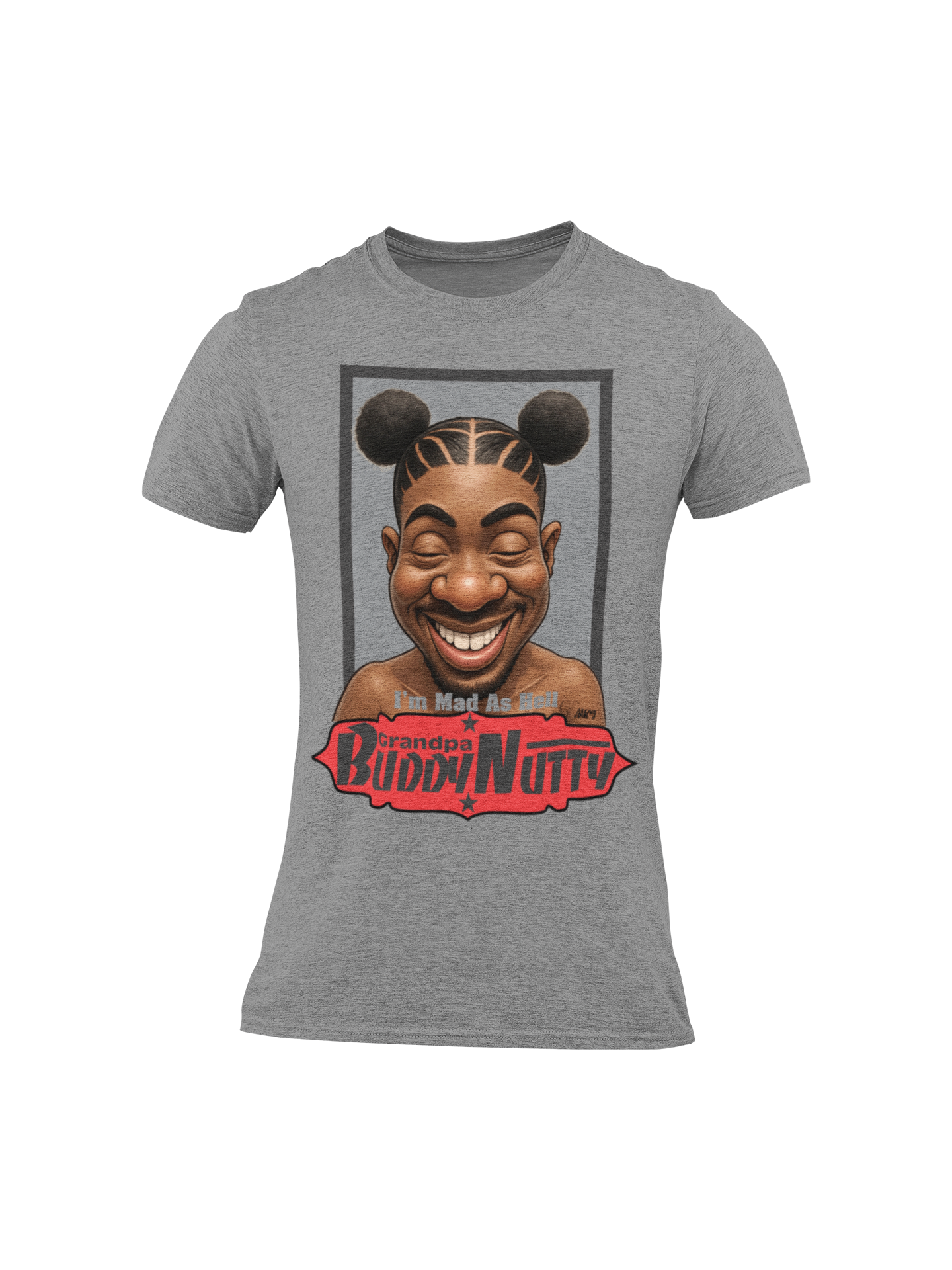 517-BuddyNutty T-Shirt (Grey)
