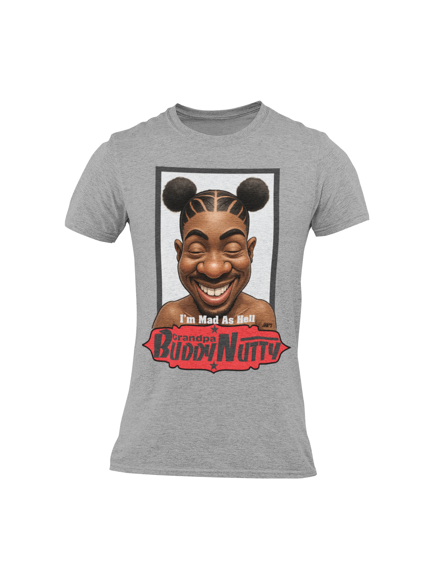 520-BuddyNutty T-Shirt (Grey)