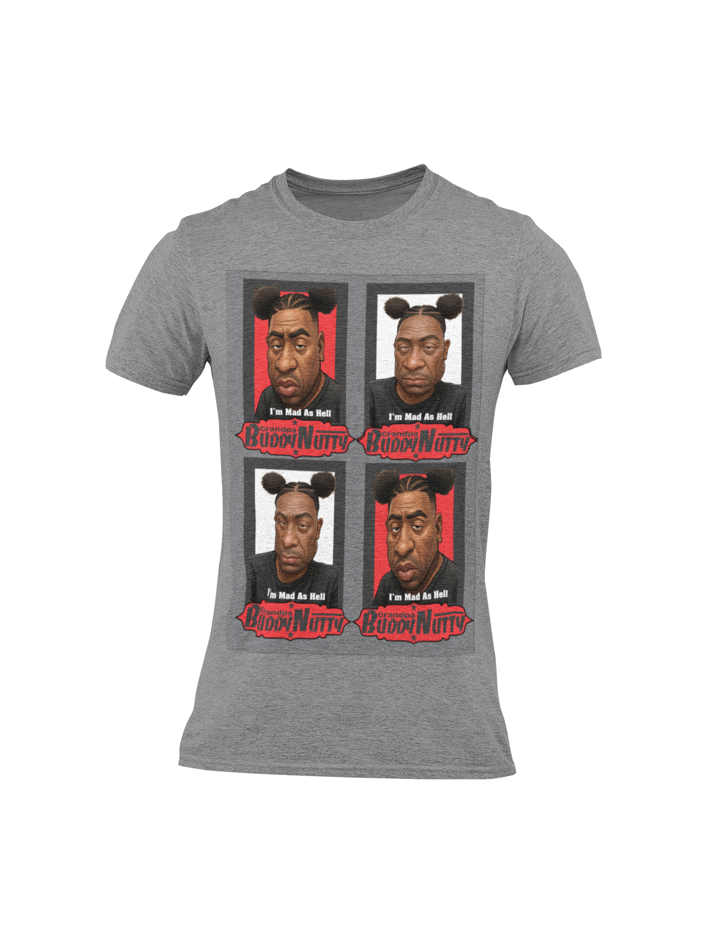 524-BuddyNutty T-Shirt (Grey)