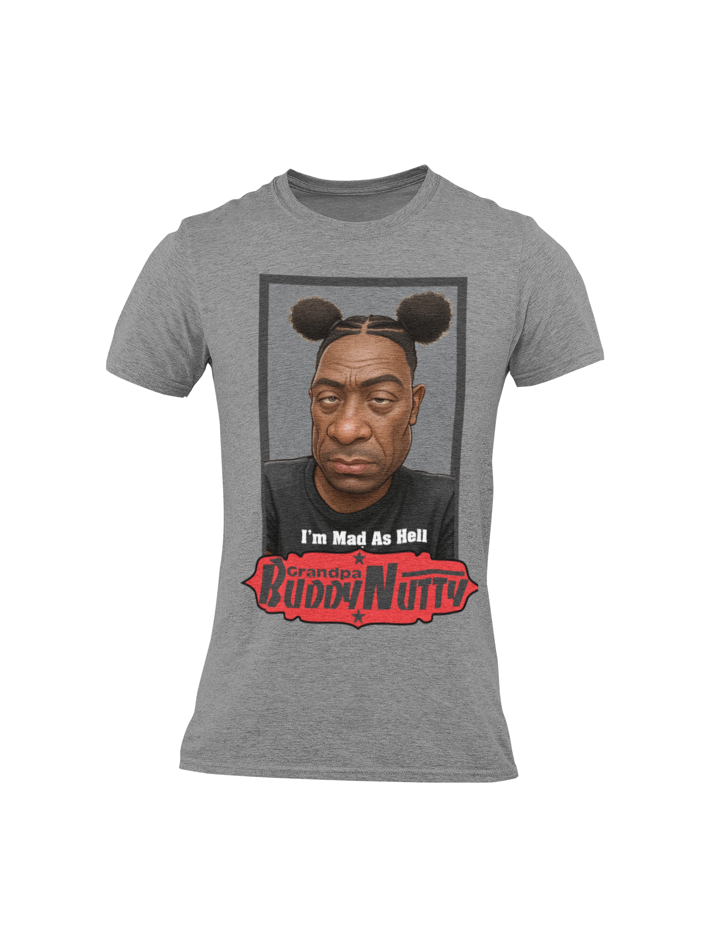 533-BuddyNutty T-Shirt (Grey)